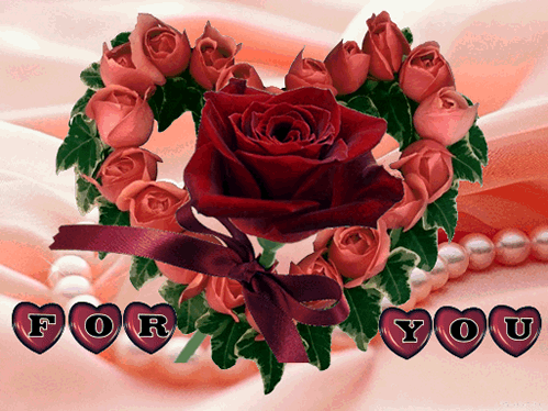 Сердце из роз для тебя